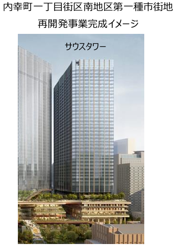 内幸町一丁目街区南地区第一種市街地再開発事業