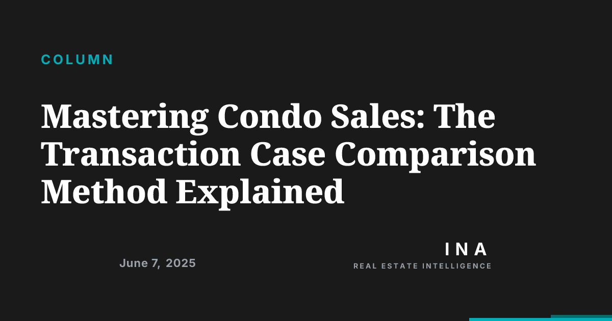Winning Rent Comparability Study Contract Mastering Condo Sales: The Transaction Case Comparison Method Explained ...