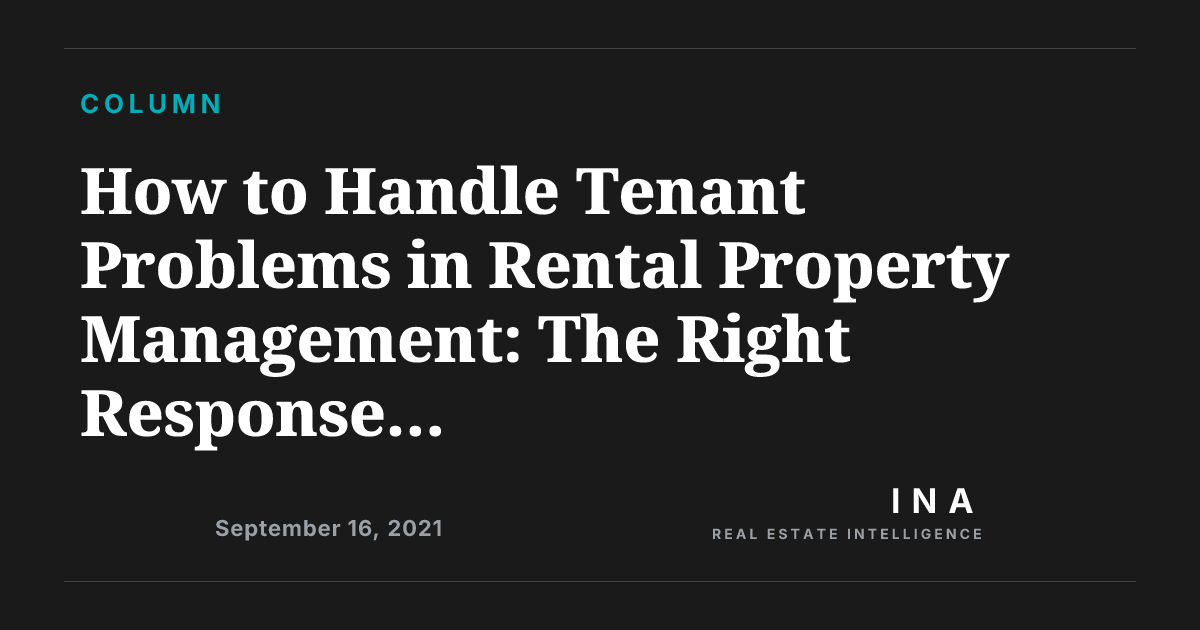 Room Rental Problem How to Handle Tenant Problems in Rental Property Management: The Right ...