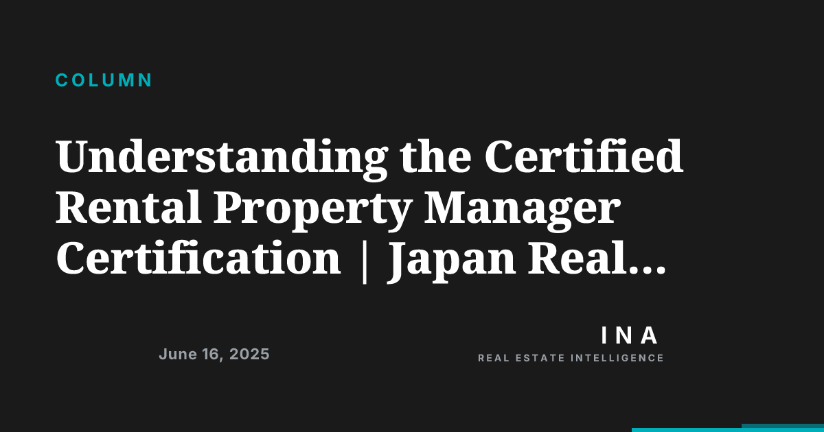 Understanding the Certified Rental Property Manager Certification ...