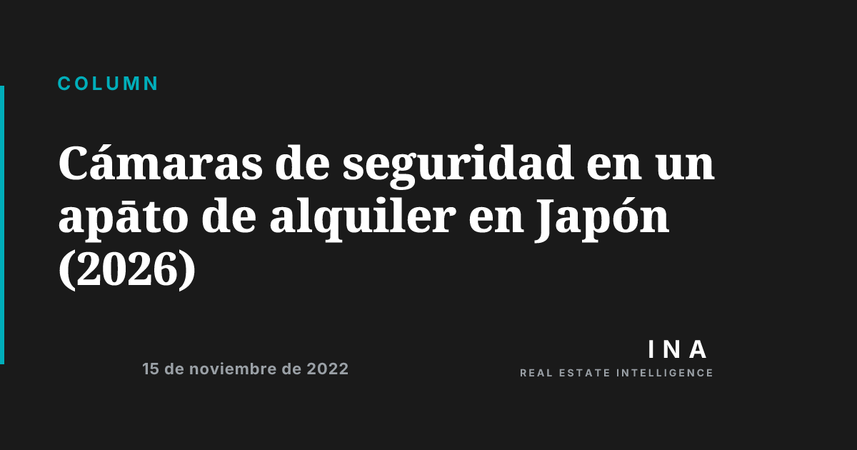 Guía para instalar cámaras de seguridad en propiedades de alquiler ...