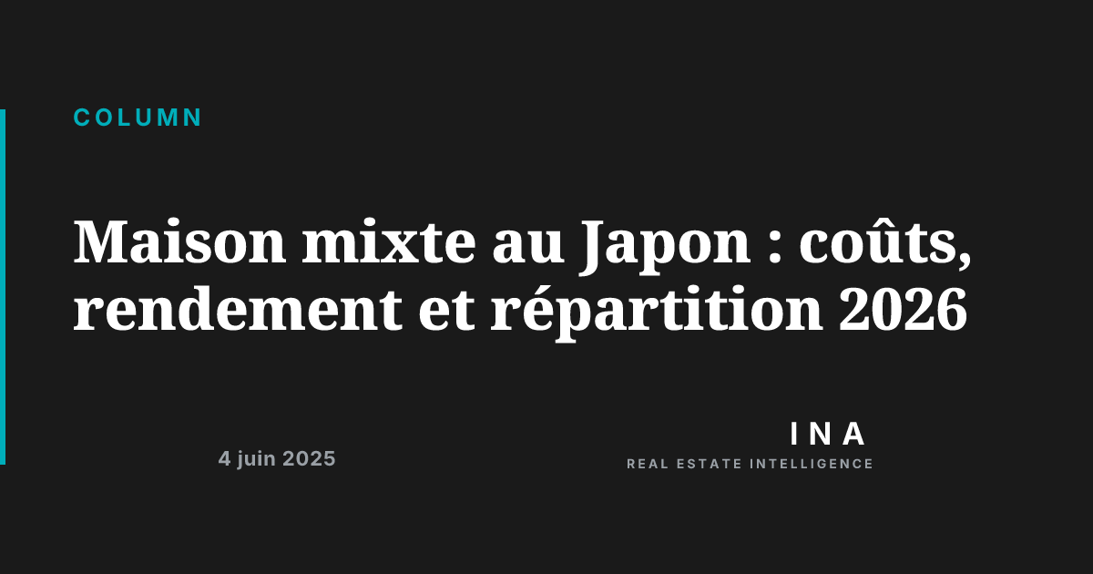 Investir dans une Maison Mixte : Avantages et Inconvénients à Connaître ...